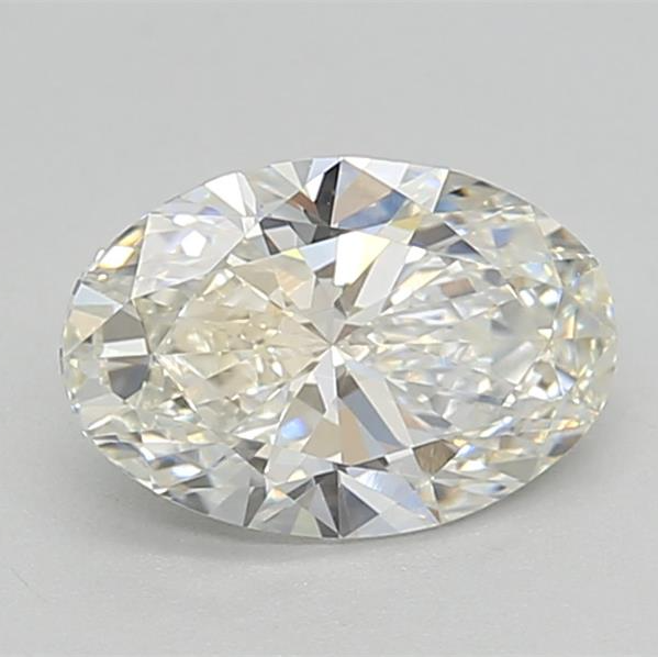 Diamante ovale coltivato in laboratorio da 1,01 carati VVS2 H