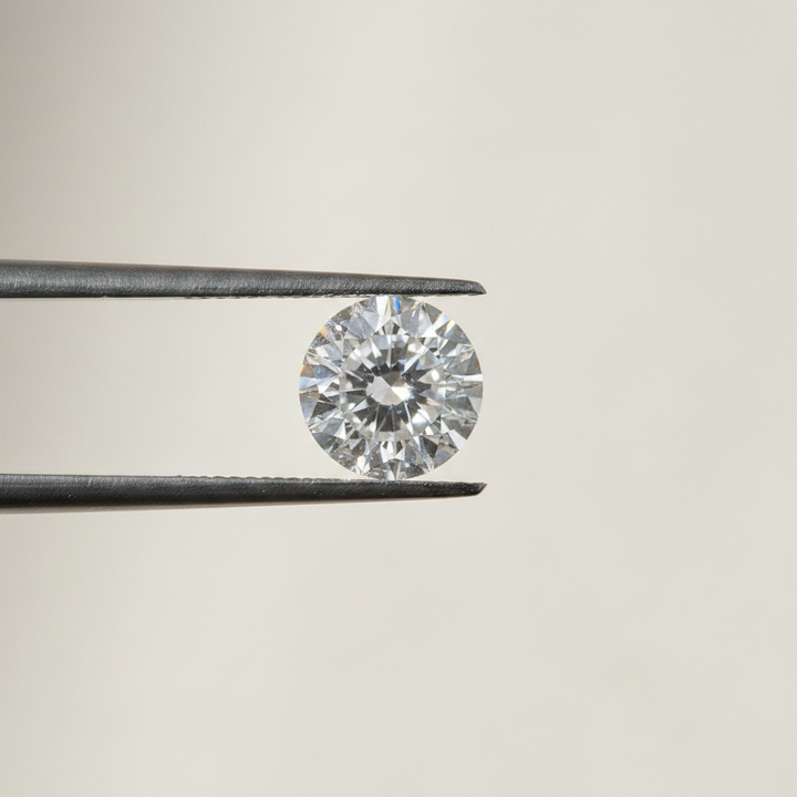 Diamante cultivado em laboratório com lapidação portuguesa de 1,01 quilates, VS1/D