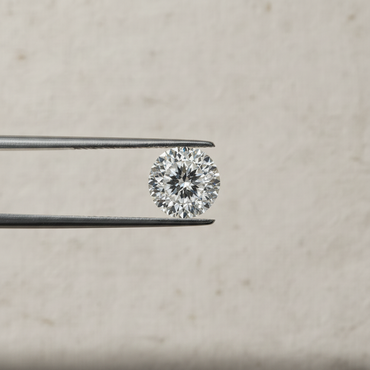 Diamante cultivado em laboratório com lapidação portuguesa de 1,01 quilates, VS1/E