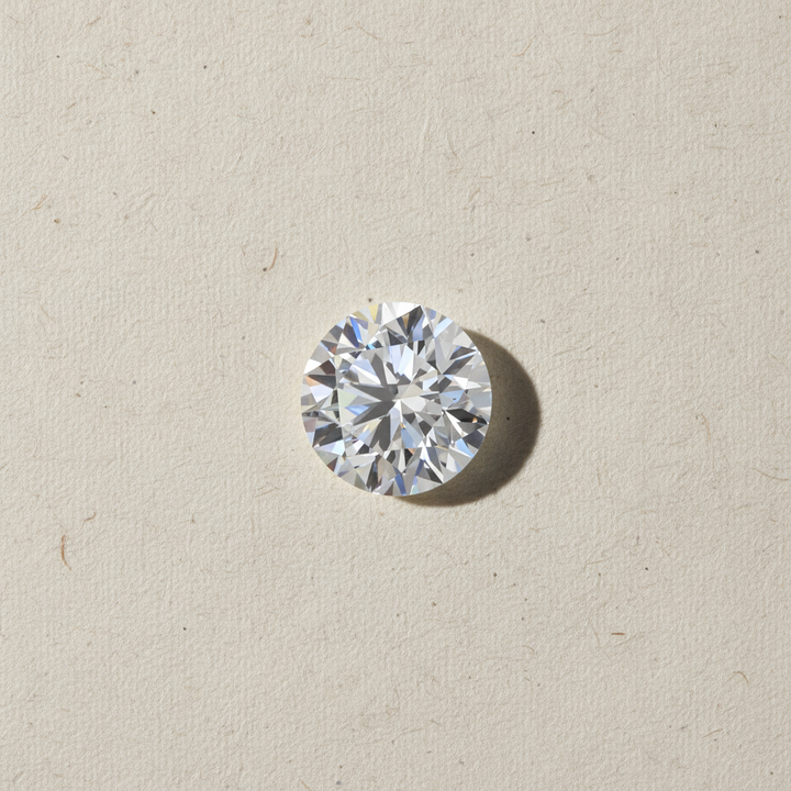 1,01 karaat ronde laboratorium-gegroeide diamant, SI1/D