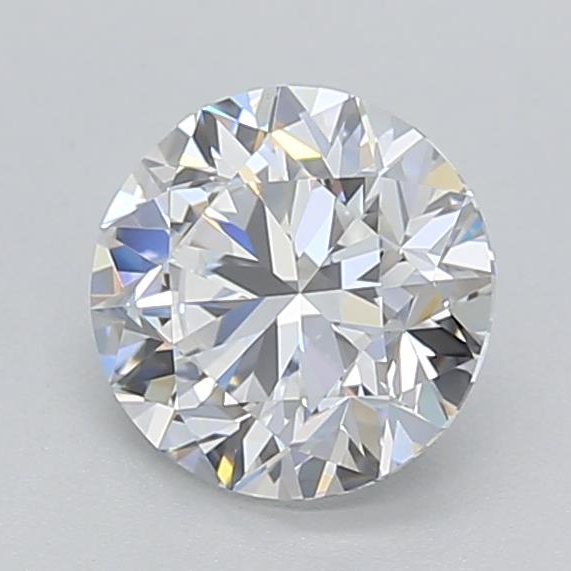 Diamante redondo cultivado en laboratorio de 1,01 quilates VVS1 E