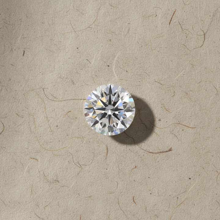 1.01 Carat Round E VVS2 CVD Lab Grown Diamond Ideal Cut IGI Certified