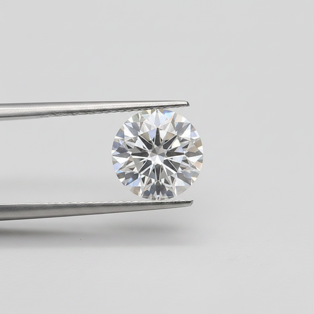 IGI Certified 1.01 Ct E Color VVS2 Round CVD Lab Grown Diamond