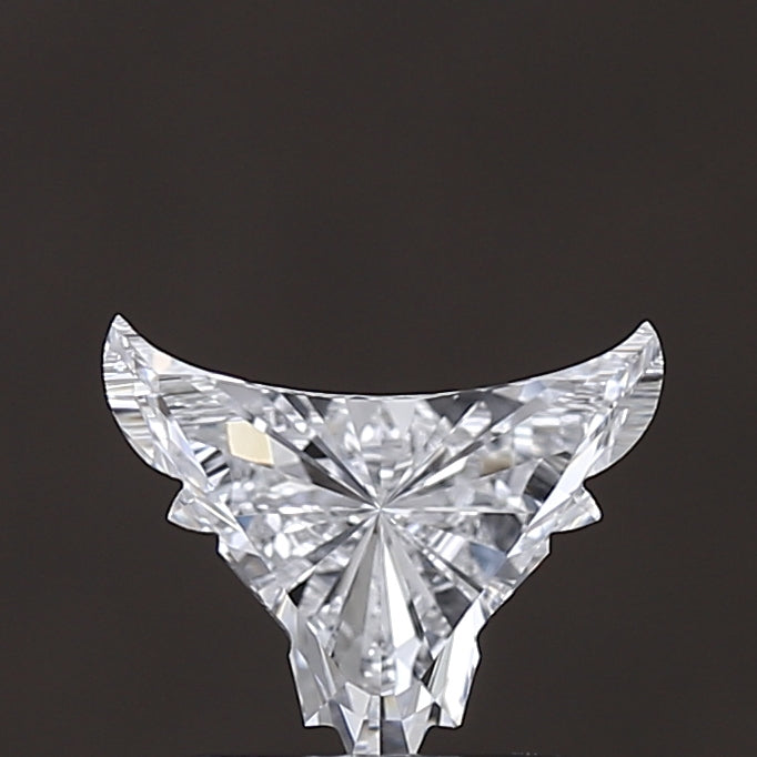 1.02 Carat Bull Shaped Lab Grown Diamond VVS2 D Color – Unique Fancy Shape Loose Diamond