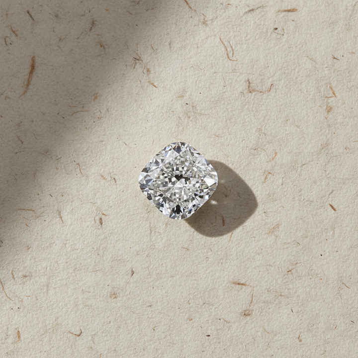 Diamant cultivé en laboratoire taille coussin de 1,02 carat, IF/E