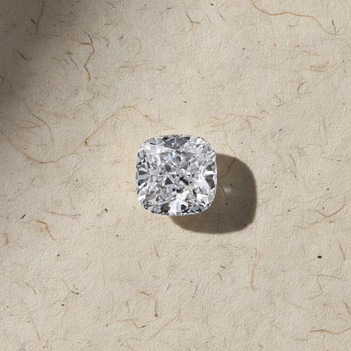 1,02 Karat kissengeschliffener, im Labor gezüchteter Diamant, VVS2/D