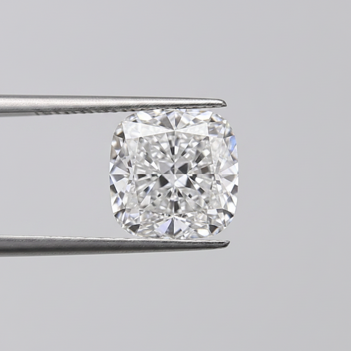 1,02 Karat kissengeschliffener, im Labor gezüchteter Diamant, VVS2/D