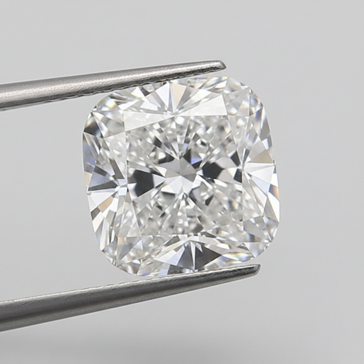 1,02 Karat kissengeschliffener, im Labor gezüchteter Diamant, VVS2/D