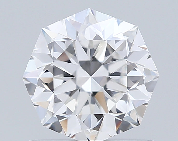1.02 Carat Octagonal Cut Lab Grown Diamond VVS2E