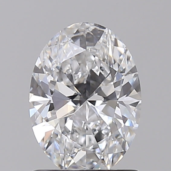 Diamante cultivado en laboratorio de talla ovalada de 1,02 quilates VS2 D