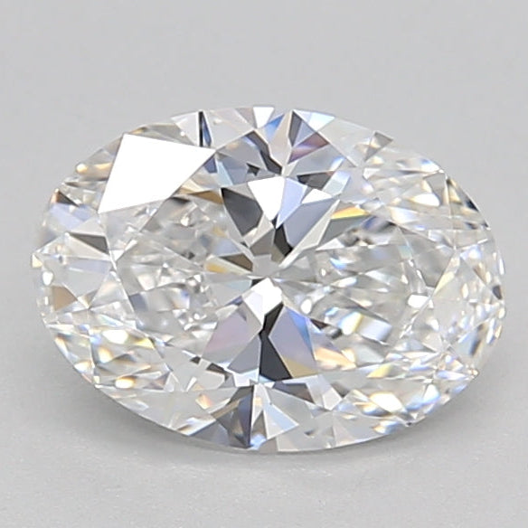 Diamante cultivado en laboratorio de talla ovalada de 1,02 quilates VVS2 D