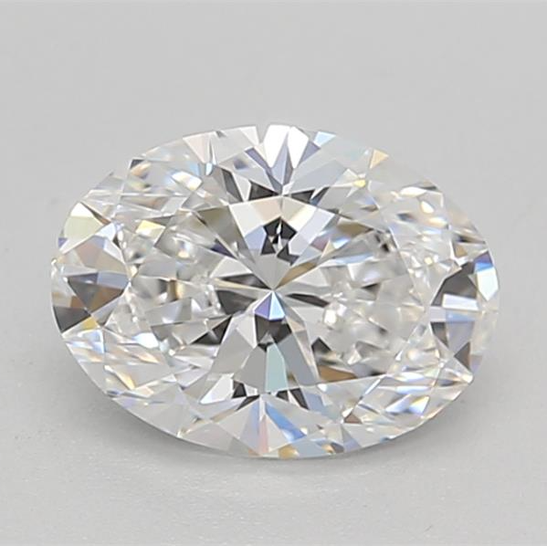 Diamante cultivado en laboratorio ovalado de 1,02 quilates VVS2 E
