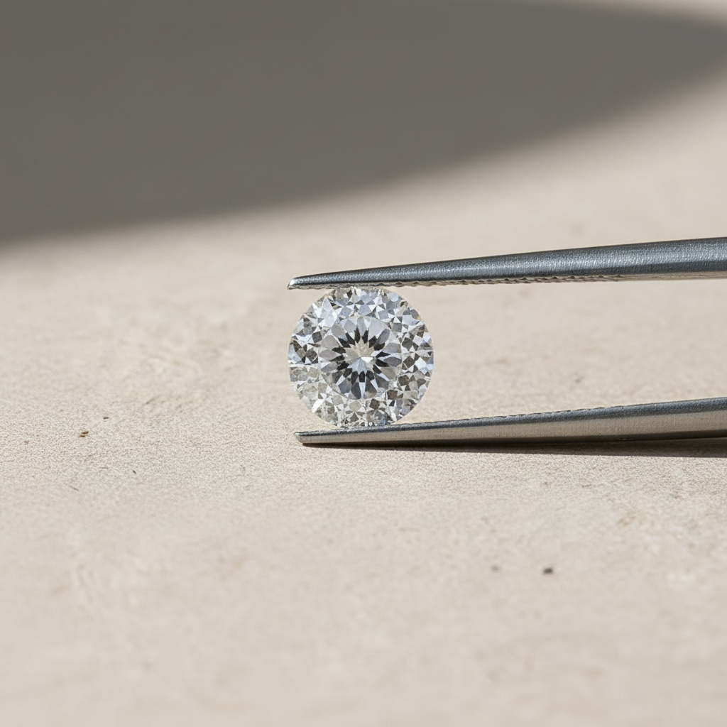 1.02 Carat Portuguese Cut Lab Grown Diamond, VVS2/E