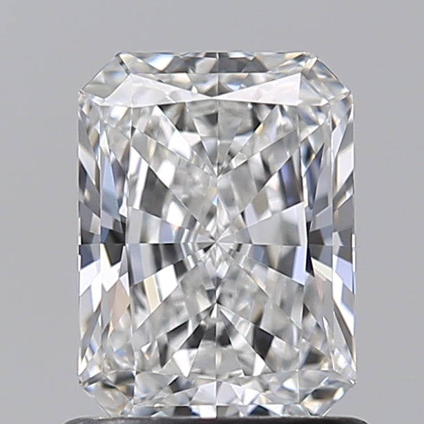 1.02 Carat Radiant Cut Lab Grown Diamond VVS2 E