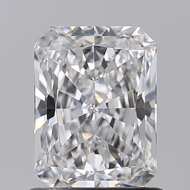 1.02 Carat Radiant Cut Lab Grown Diamond VVS2 E