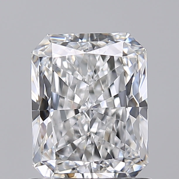 1.02 Carat Radiant Cut Lab Grown Diamond VVS2 E
