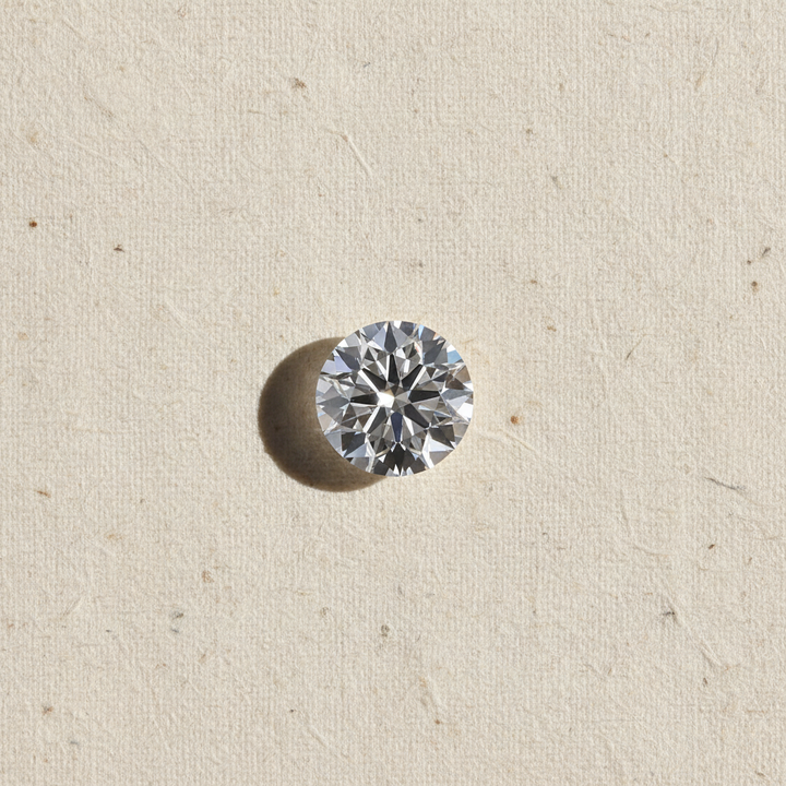 1,02 karaat ronde laboratoriumgekweekte diamant, IF/D