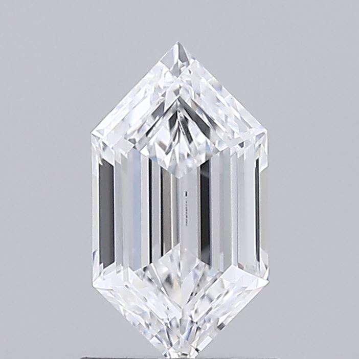 1.03 CT Hexagonal Lab Grown Diamond  IGI Certified D VS1 CVD