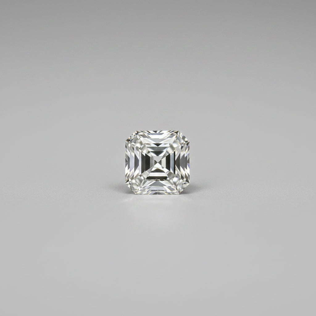 Diamant cultivé en laboratoire Asscher de 1,03 carat, VVS2/D