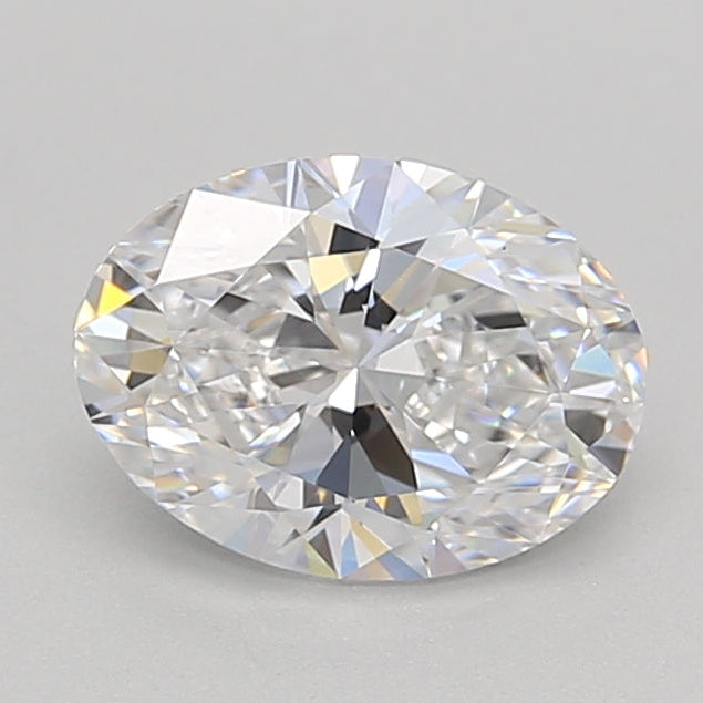 1,03 karaat ovaal geslepen laboratoriumdiamant VVS2 D