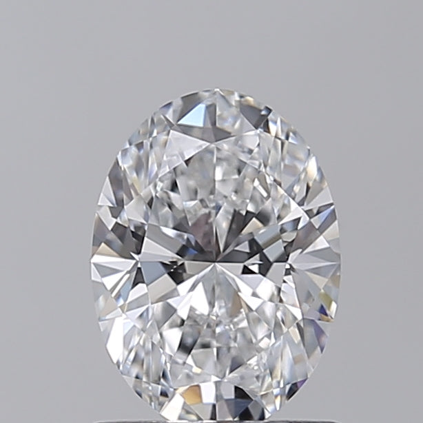 1,03 karaat ovaal geslepen laboratoriumdiamant VVS2 D