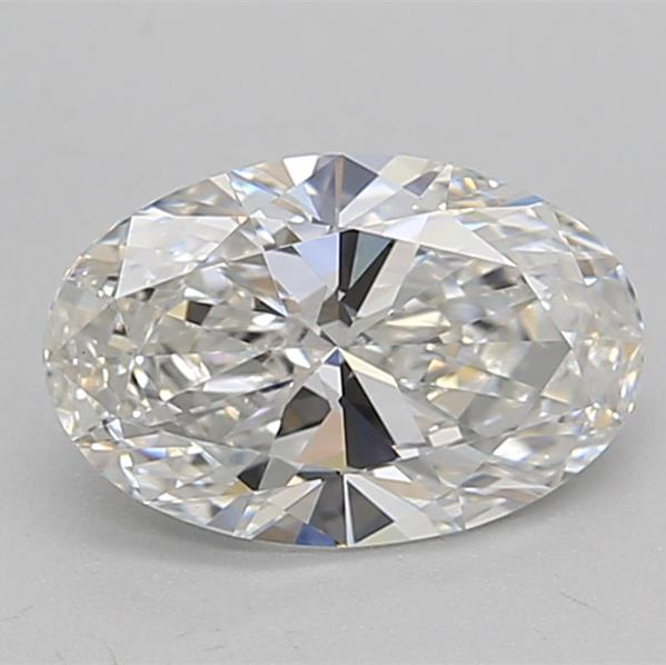 Diamante coltivato in laboratorio ovale da 1,03 carati VS2 F