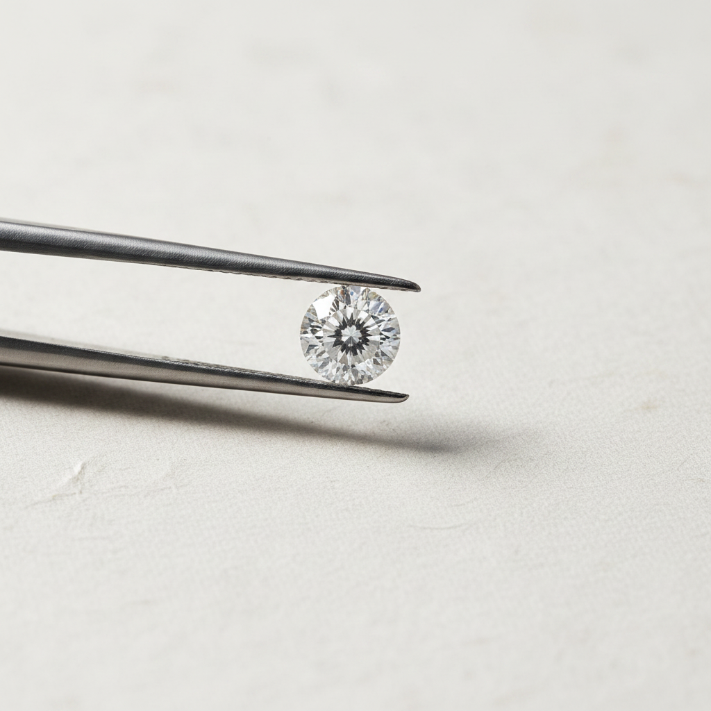 1,03 Karat portugiesischer geschliffener, im Labor gezüchteter Diamant, VS2/F