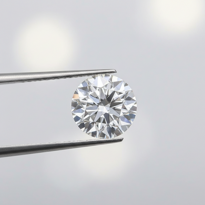 1,03 karaat ronde laboratorium-gegroeide diamant, IF/D