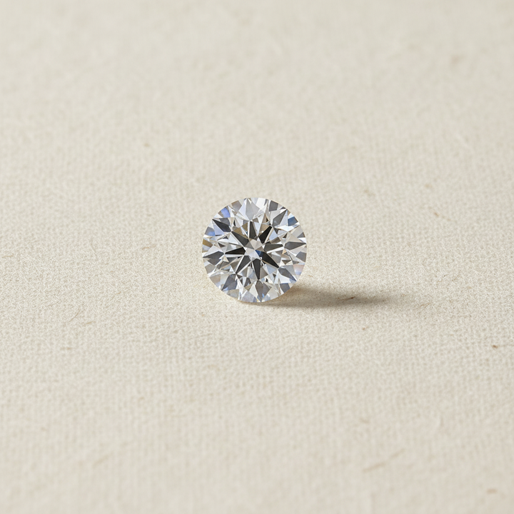 1,03 karaat ronde laboratorium-gegroeide diamant, IF/D