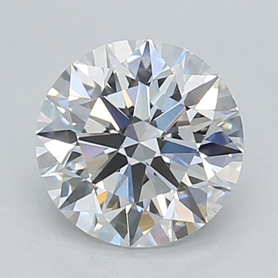 Diamante redondo cultivado em laboratório de 1,03 quilates VVS1 D