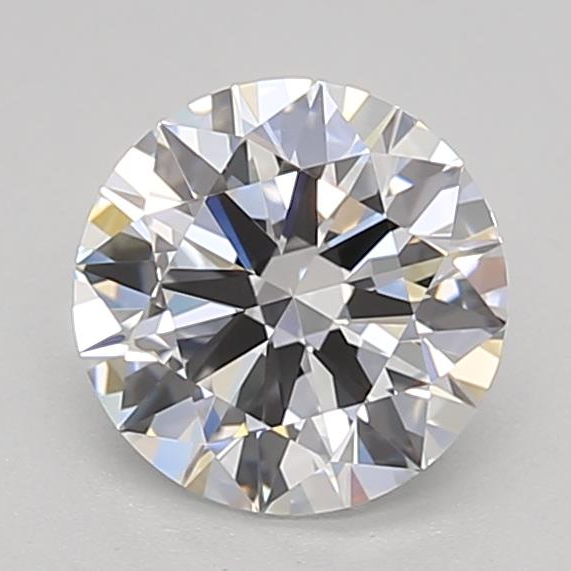 Diamante redondo cultivado em laboratório de 1,03 quilates VVS1 D