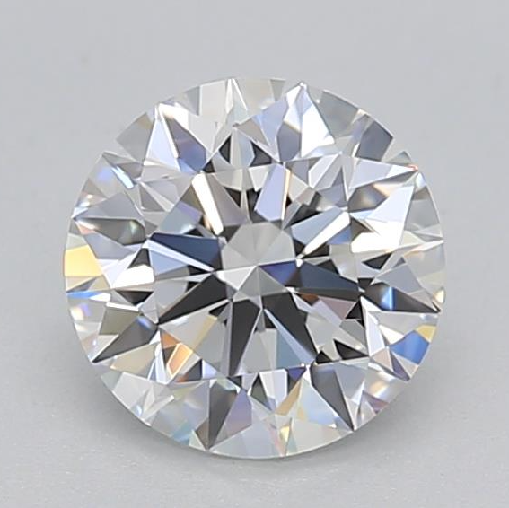 Diamante redondo cultivado em laboratório de 1,03 quilates VVS1 D