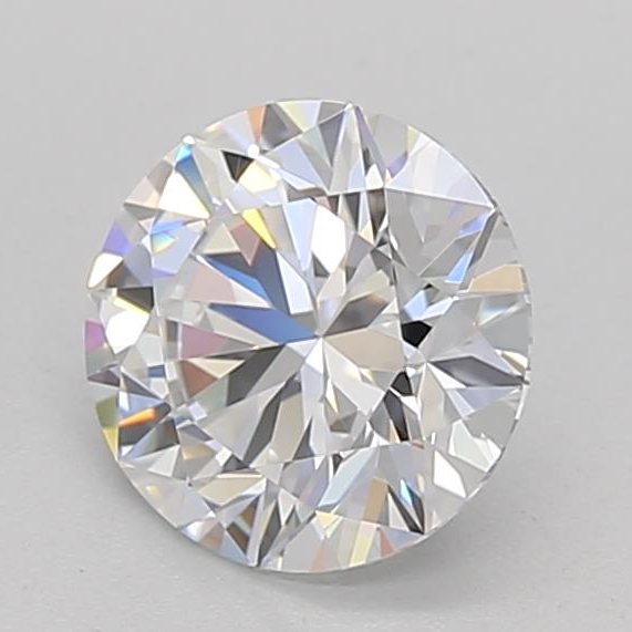 Diamante redondo cultivado em laboratório de 1,03 quilates VVS1 D