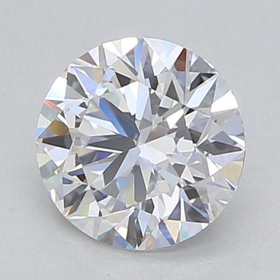 Diamante redondo cultivado en laboratorio de 1,03 quilates VVS1 E