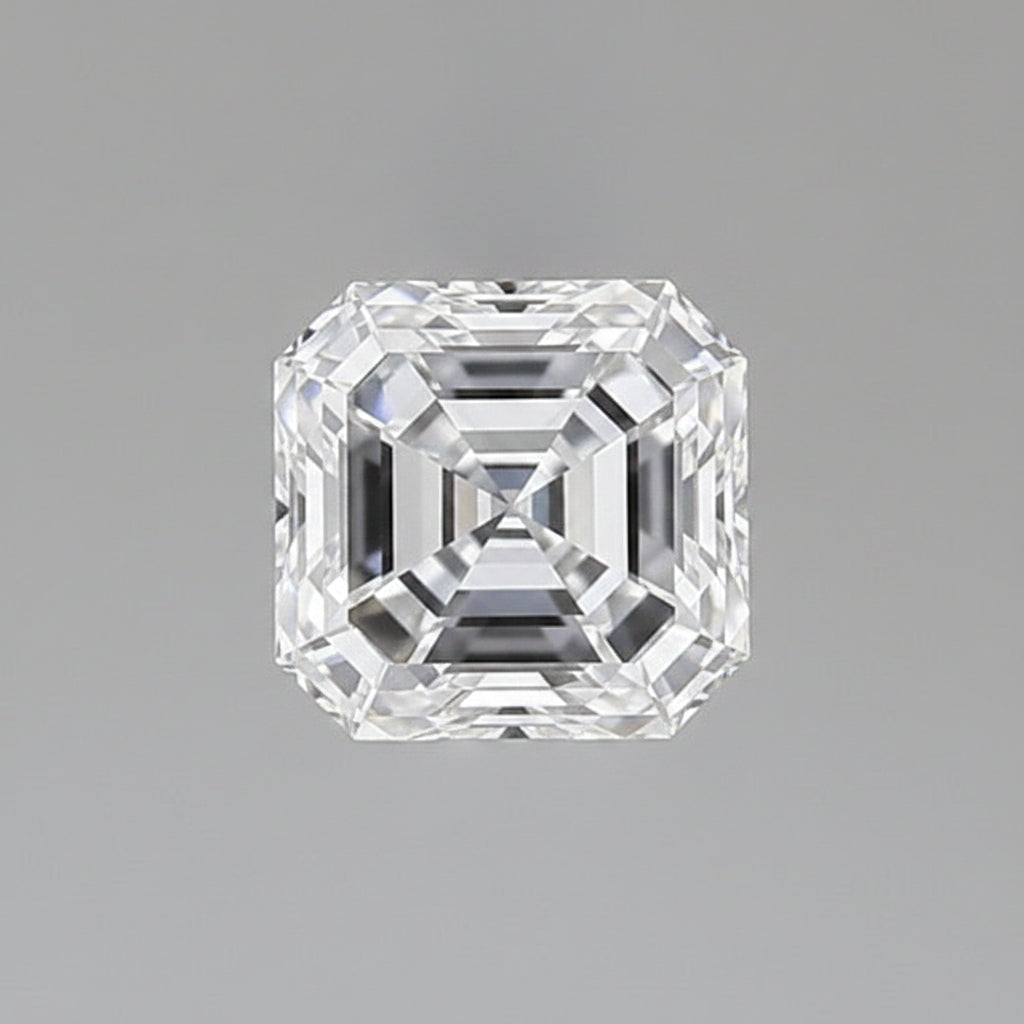 Diamant cultivé en laboratoire Asscher de 1,04 carat, VVS1/D