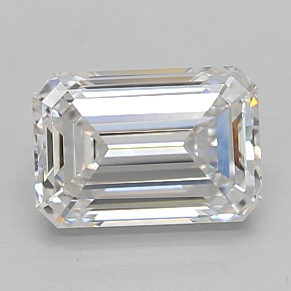 1.04 Carat Emerald Lab Grown Diamond VVS2 E