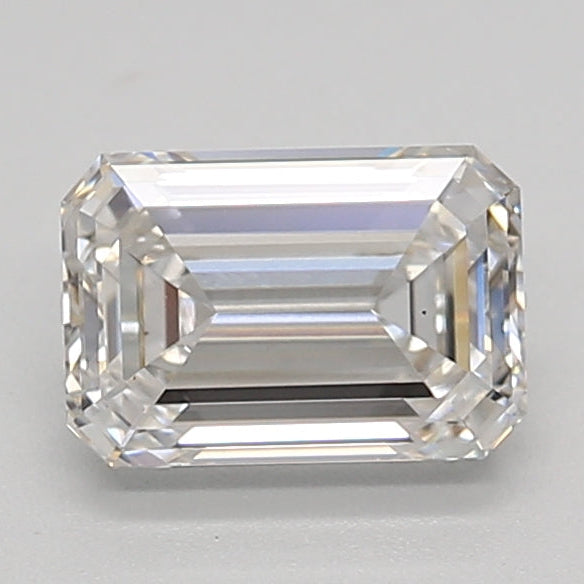 1.04 Carat Emerald Lab Grown Diamond VVS2 H