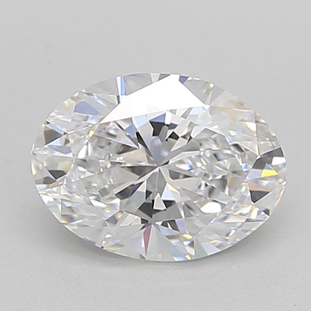 Diamante cultivado en laboratorio de talla ovalada de 1,04 quilates VVS2 D