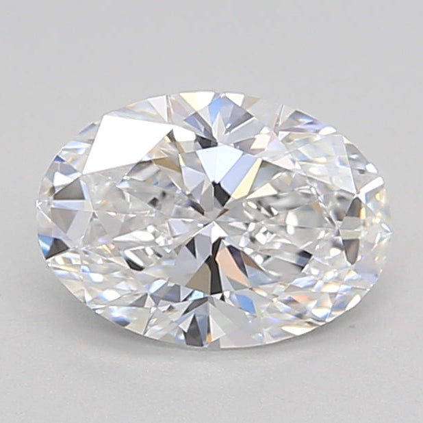 Diamante cultivado en laboratorio de talla ovalada de 1,04 quilates VVS2 D