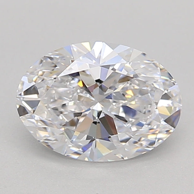 Diamante cultivado en laboratorio de talla ovalada de 1,04 quilates VVS2 D