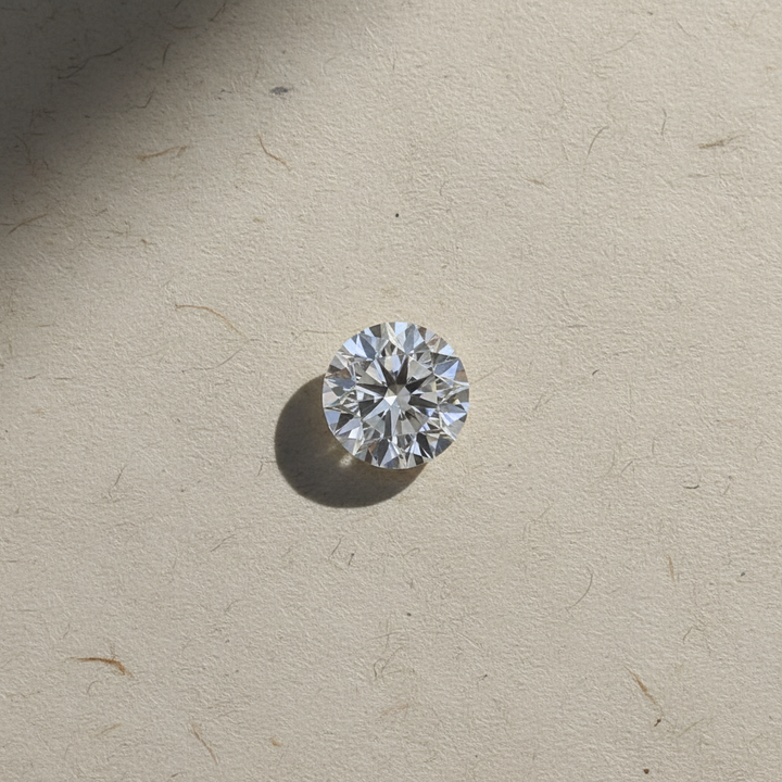 1,04 karaat ronde laboratorium-gegroeide diamant, IF/D