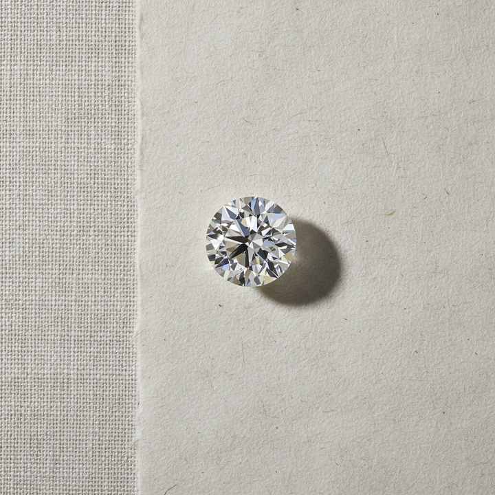 1,04 karaat ronde laboratorium-gegroeide diamant, IF/D