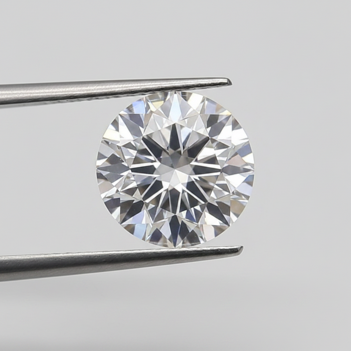 1,04 karaat ronde laboratorium-gegroeide diamant, IF/D