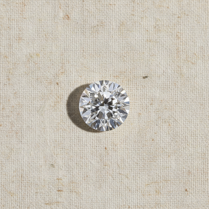 1,04 karaat ronde laboratorium-gegroeide diamant, VVS2/D