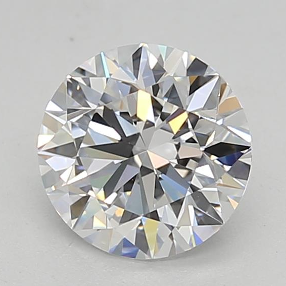 Diamante cultivado en laboratorio redondo de 1,04 quilates VVS2 D
