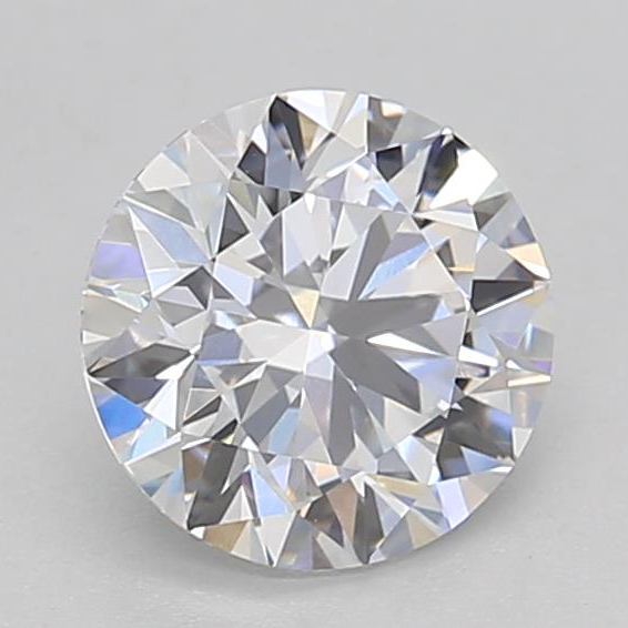 Diamante cultivado en laboratorio redondo de 1,04 quilates VVS2 D