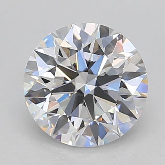 Diamante cultivado en laboratorio redondo de 1,04 quilates VVS2 D