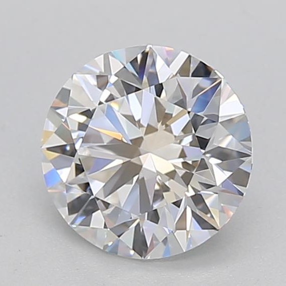 Diamante cultivado en laboratorio redondo de 1,04 quilates VVS2 D