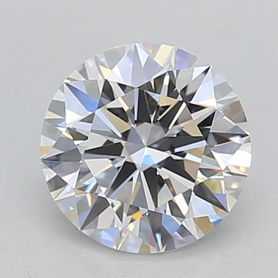 1,04 karaat ronde laboratorium-gegroeide diamant VVS2 E