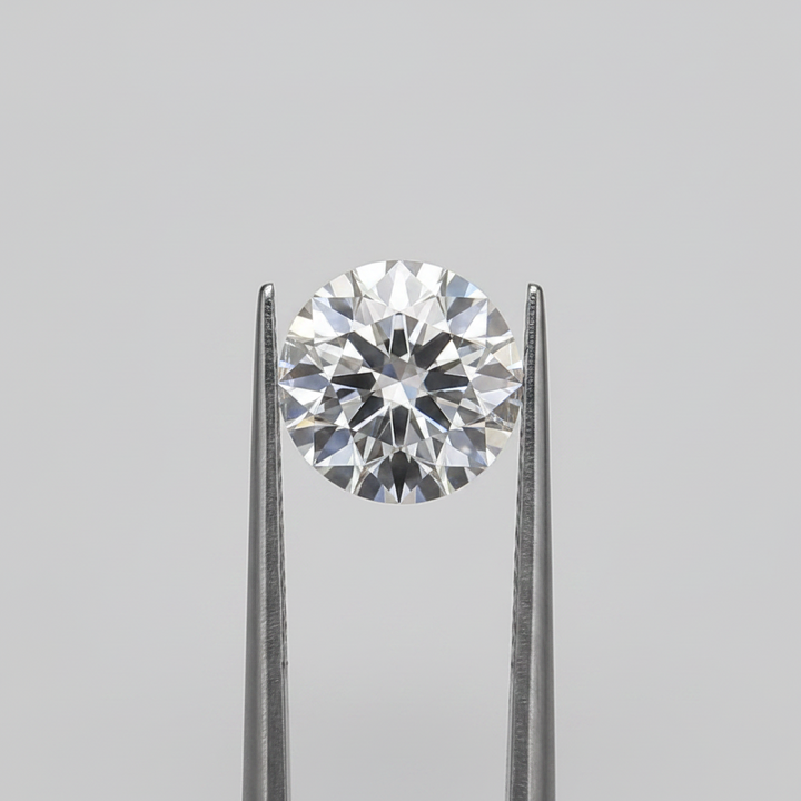 1,04 karaat ronde laboratorium-gegroeide diamant, IF/D